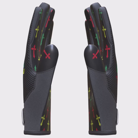 Solefly Vapor Flex 1.0™ “Juneteenth Edition” Adult Football Gloves